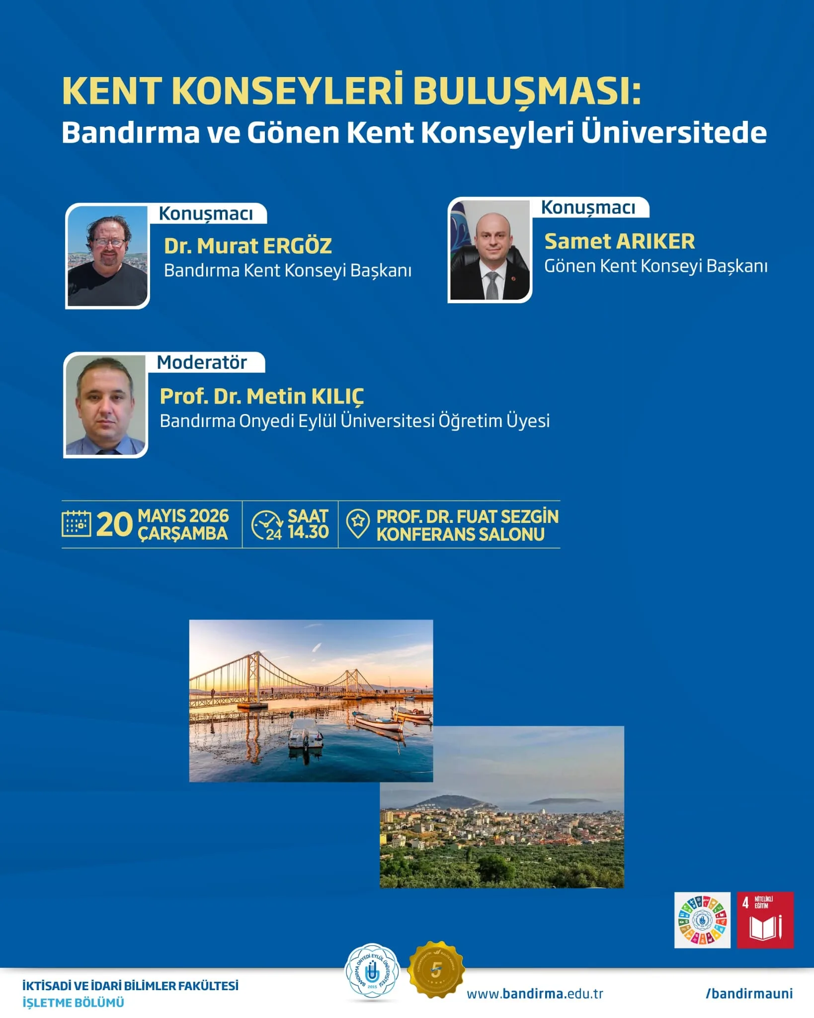 Kent Konseyleri Üniversite Öğrencileri ile Buluşuyor!