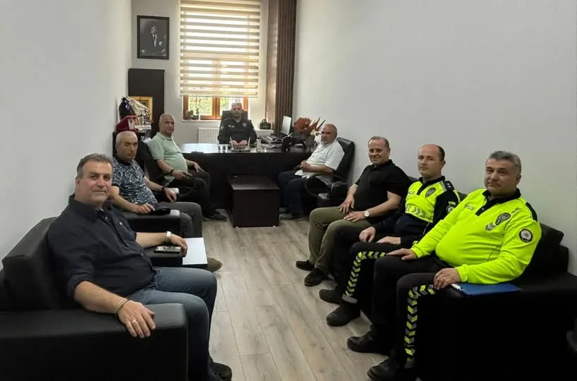 Gönen İlçe Emniyet Müdürlüğü Trafik Şubesi Ziyareti